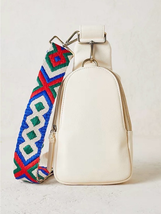 Urban Originals Handbags - Urban Originals x Anthropologie Liberty Crossbody Bag in Cream